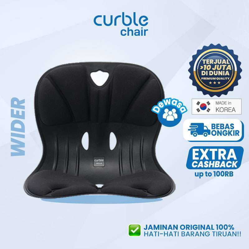 CURBLE CHAIR WIDER BLACK - Image 8
