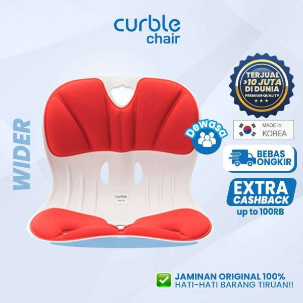 CURBLE CHAIR WIDER RED - Image 12