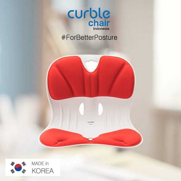 CURBLE CHAIR WIDER RED