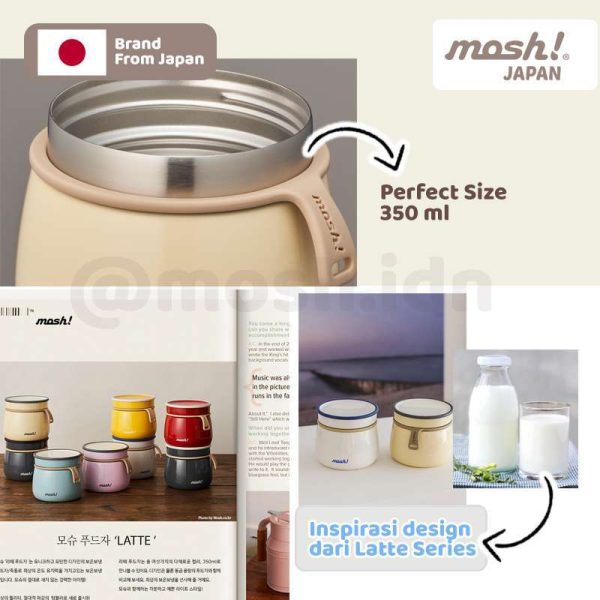 MOSH LATTE FOOD POT IVORY DMLF350IV - Image 6