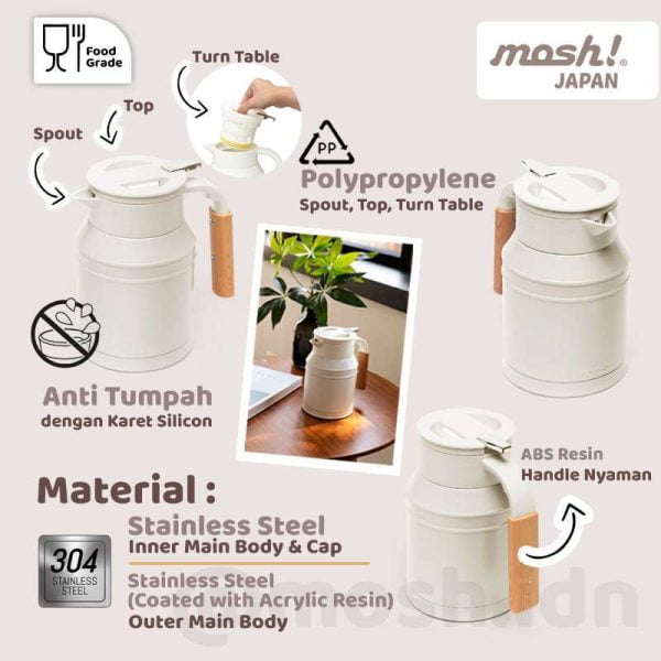MOSH TANK IVORY 1L DMTK1.0IVK - Image 4