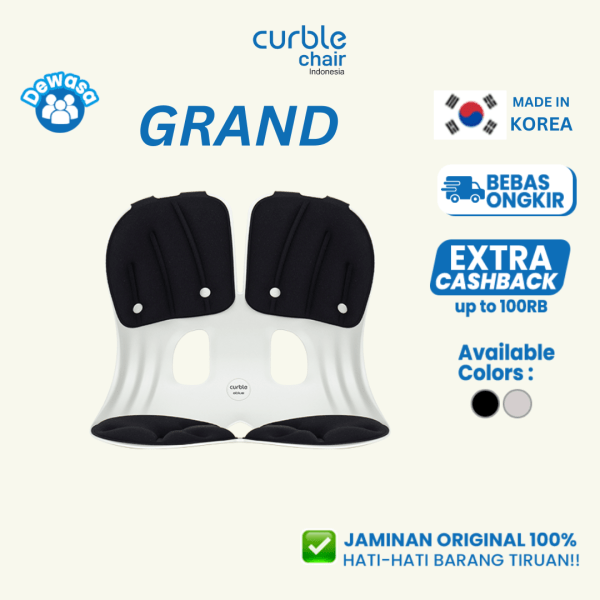 CURBLE CHAIR GRAND BLACK