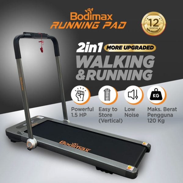 BODIMAX DUAL PAD BM-TRDP1 (NEW RUNNING PAD)