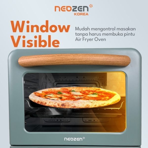 NEOZEN AIR FRYER OVEN 20L IVORY - Image 6