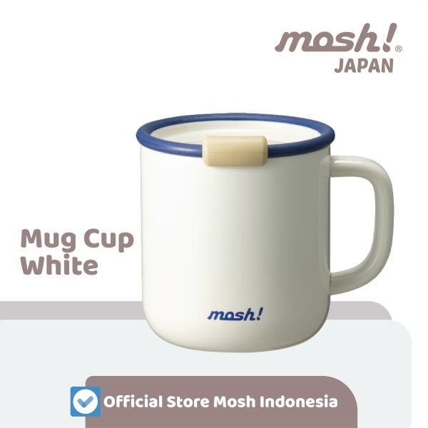 MOSH MUG CUP 430ML WHITE DMLM430WH