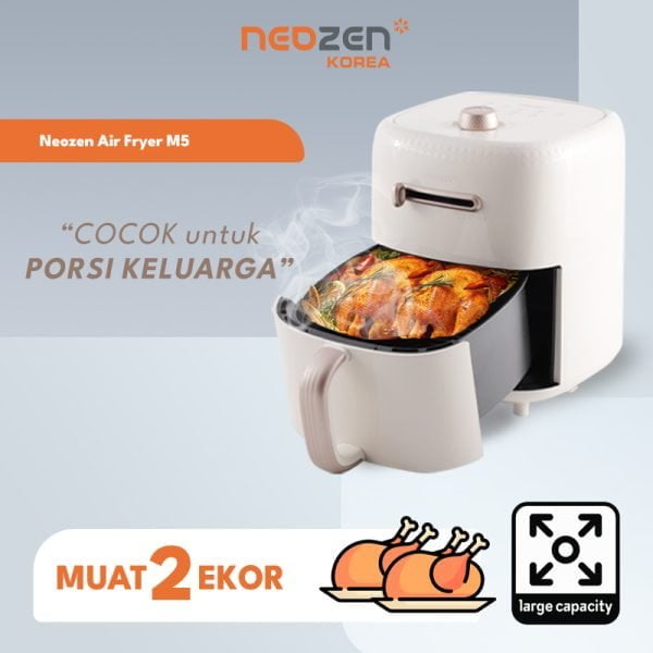 NEOZEN AIR FRYER M5 IVORY - Image 2