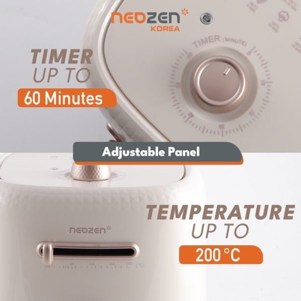 NEOZEN AIR FRYER M5 IVORY - Image 5