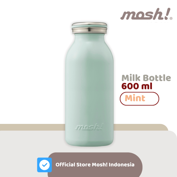 MOSH NEW MILK BOTTLE TURQUOISE 600ML DMNMB600MT