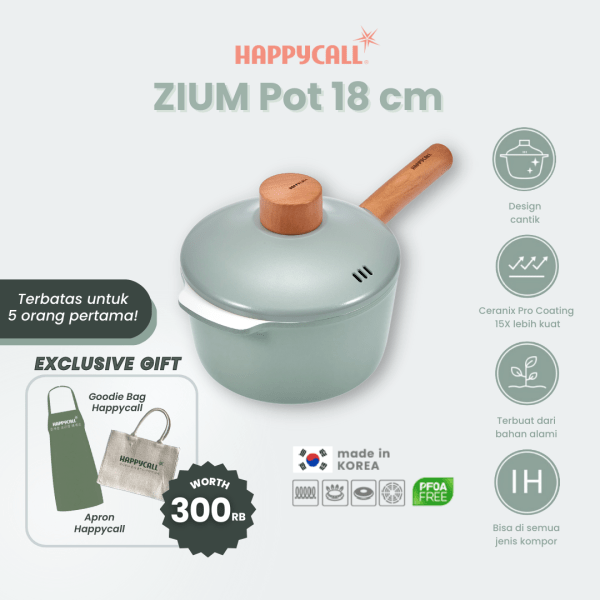 Happycall Zium IH Pot 18 cm