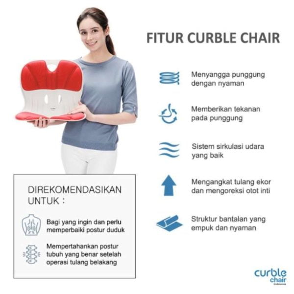 CURBLE CHAIR WIDER RED - Image 9