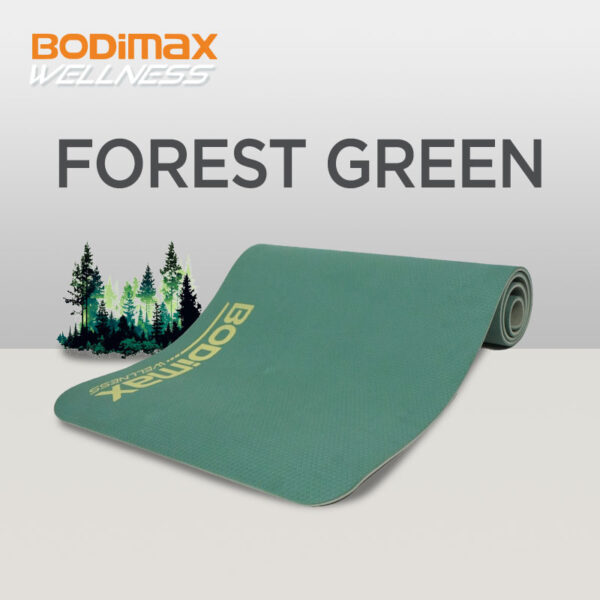 BODIMAX WELLNESS TPE YOGA MATT GREEN
