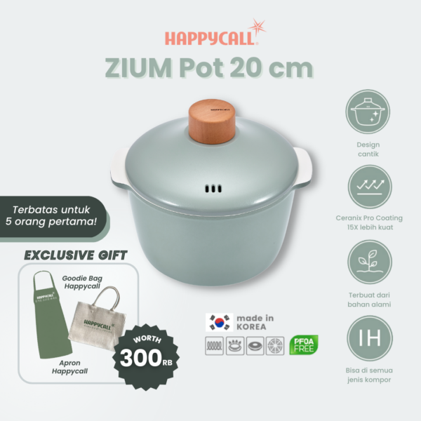 Happycall Zium IH Pot 20 cm