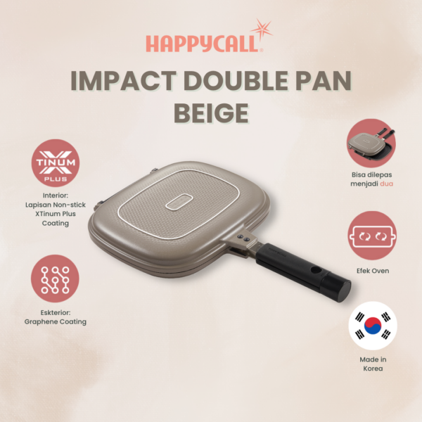 HC IMPACT GRAPHENE DOUBLE PAN BEIGE 3002-0137