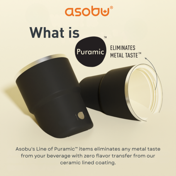 ASOBU THE MINI PICK-UP CERAMIC BLACK 380ML BF52 - Image 4