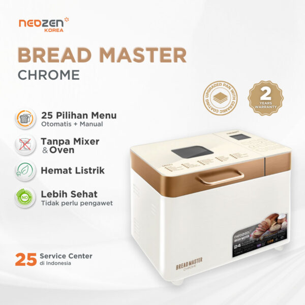 NEOZEN BREAD MASTER CHROME IVORY