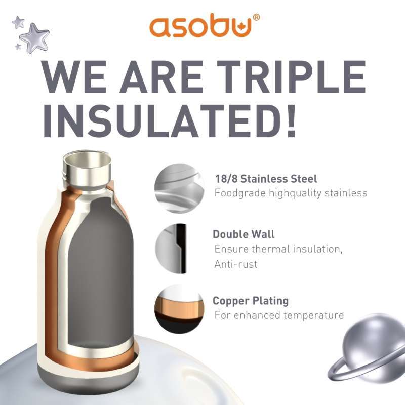 ASOBU BESTIE BOTTLE ROCKET 460ML SBV44 - Image 3