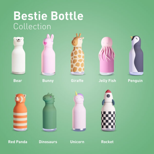 ASOBU BESTIE BOTTLE DINOSAUR 460ML SBV44 - Image 7