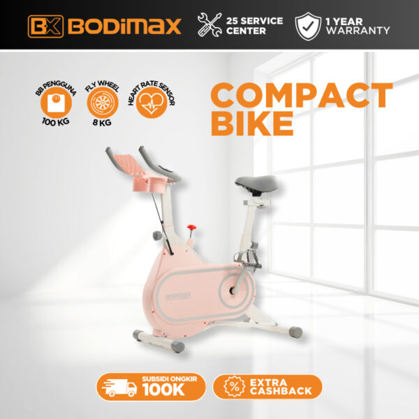 BODIMAX COMPACT BIKE PINK