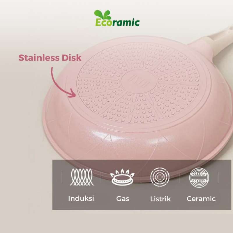 ECORAMIC OSLO WOK PAN 28 IH - Image 3