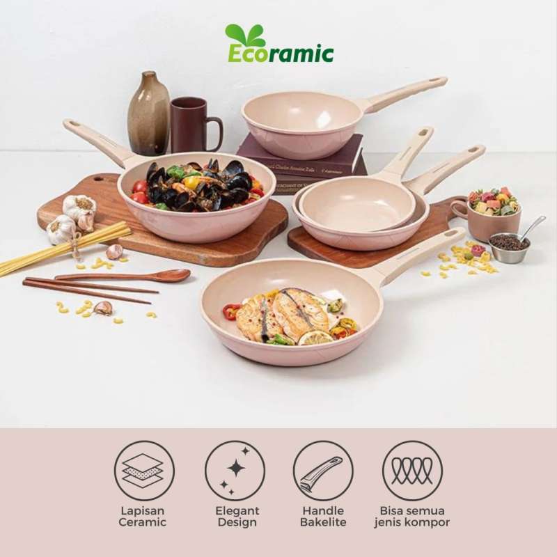 ECORAMIC OSLO WOK PAN 28 IH - Image 4