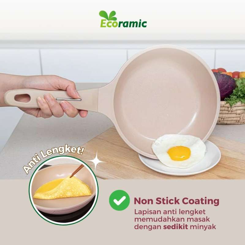 ECORAMIC OSLO WOK PAN 28 IH - Image 5