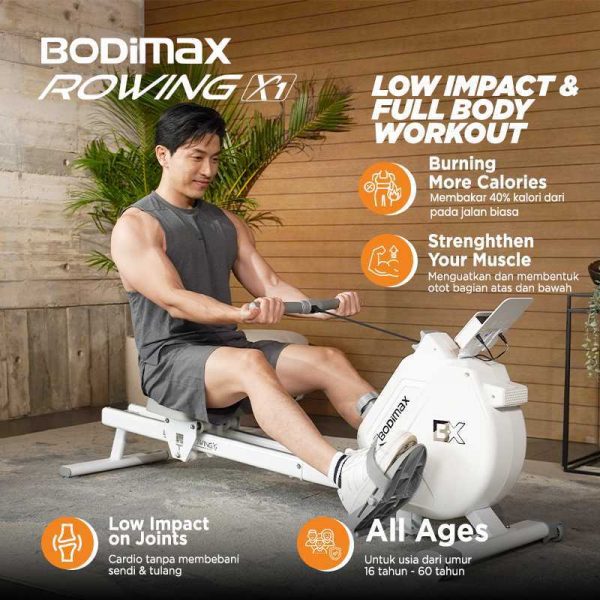 BODIMAX ROWING MACHINE HSMR06 - Image 2