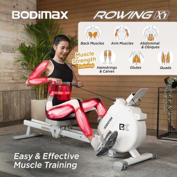 BODIMAX ROWING MACHINE HSMR06 - Image 6