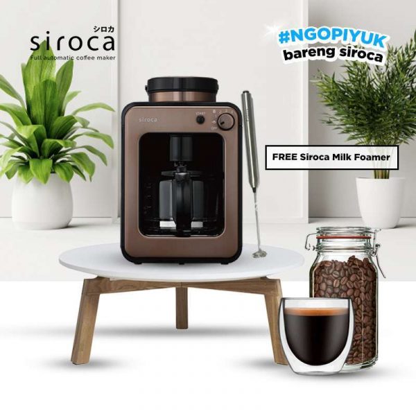 SIROCA COFFEE MAKER BROWN - Image 4