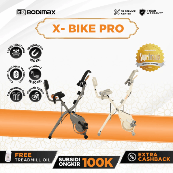 BODIMAX X-BIKE PRO IVORY