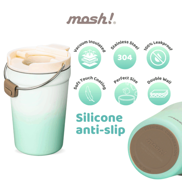 MOSH BUCKET CUP MINT 380ML - Image 2