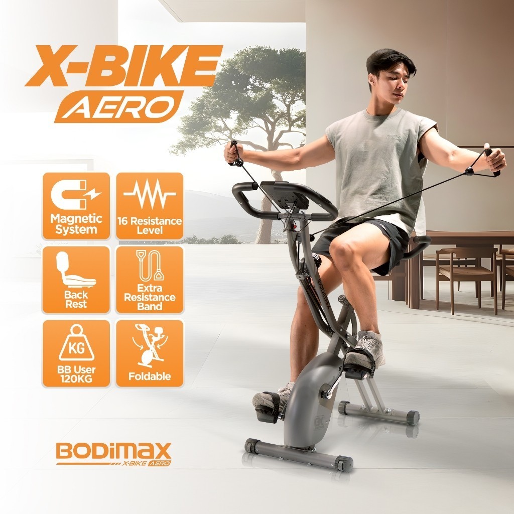 BODIMAX X-BIKE AERO BLACK